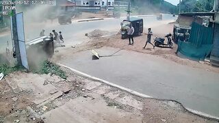 Karnataka Horror: Speeding Omni Van Flips and Mows Down Family