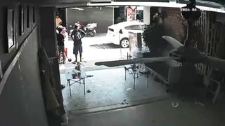 Shoots Ex-Wife, Chases Her to Hair Salon, Beats Her to Death with Gun Butt