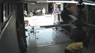 Shoots Ex-Wife, Chases Her to Hair Salon, Beats Her to Death with Gun Butt