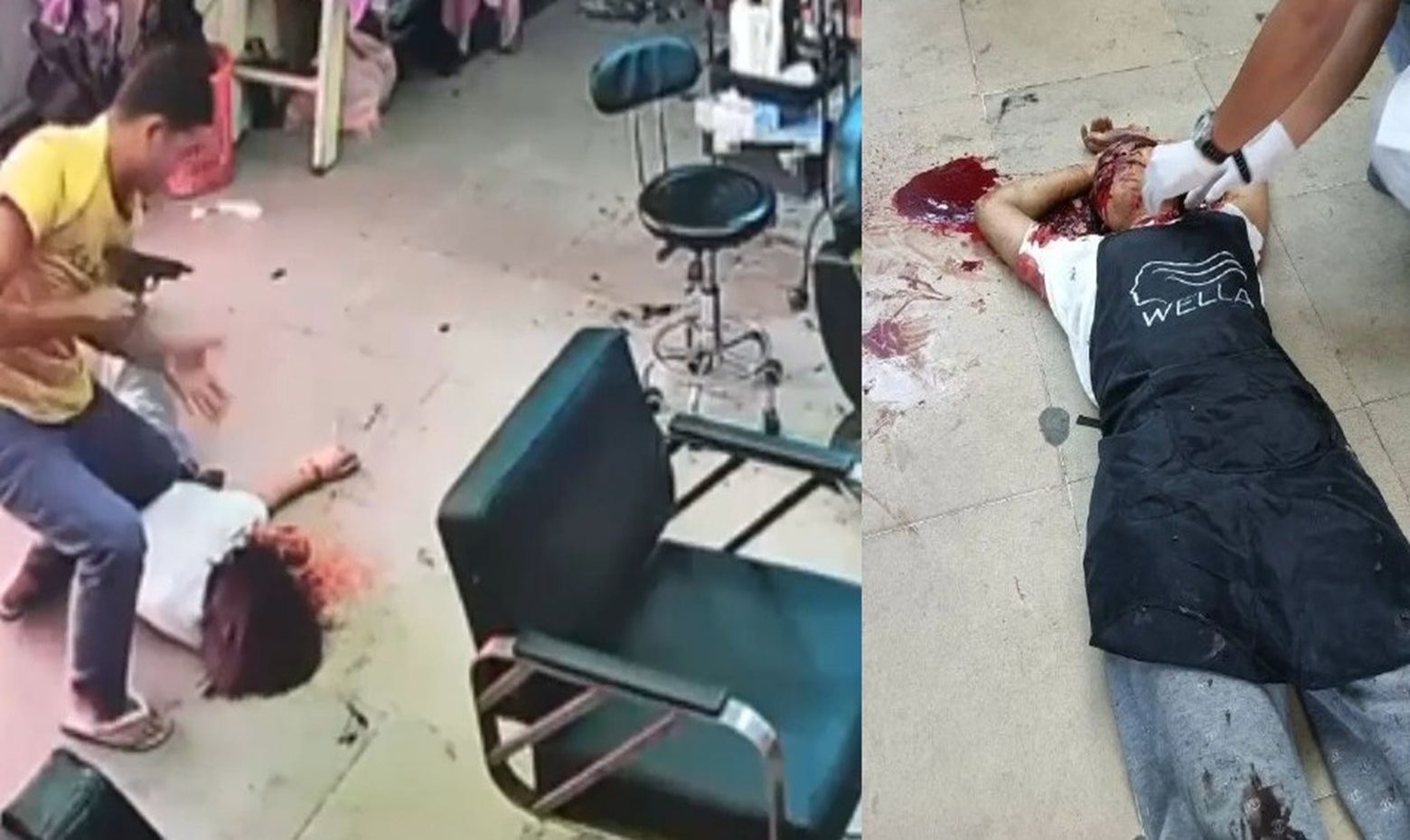 Shoots Ex-Wife, Chases Her to Hair Salon, Beats Her to Death with Gun Butt