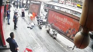 Who Told Her She Is Allowed To Ride On A Sidewalk