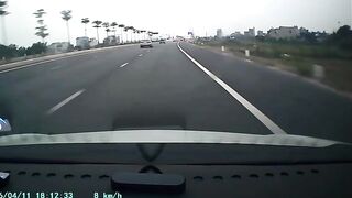 Motorcyclist T-Bones A Turning Car, Left Seriously Injured