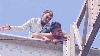 Suicidal Attention Whore Gets Smacked By Angry Man