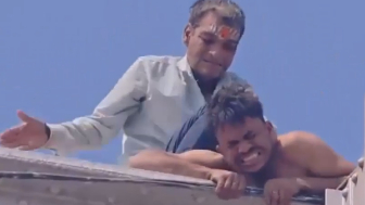 Suicidal Attention Whore Gets Smacked By Angry Man