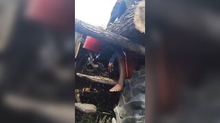 Tractor Owner Crushed By Pile Of Logs He Was Transporting