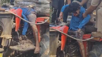 Tractor Owner Crushed By Pile Of Logs He Was Transporting
