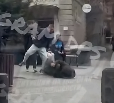 Drunk men beat man and opened fire in downtown Vladivostok
