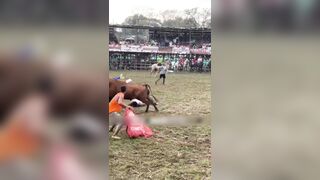 Fatal Bull Attack in Colombia