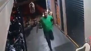 Young Man’s Desperate Dash for Life Ends in Bloodbath Outside Bar