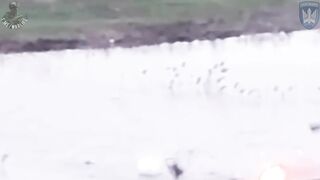 the Russian got his legs blown off