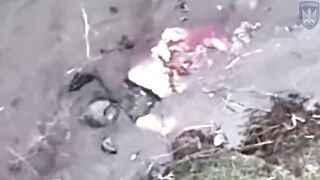 the Russian got his legs blown off