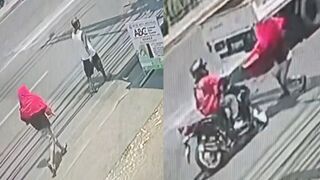 Snatcher’s Worst Day Ever – Robs Man and Gets Run Over Seconds Later