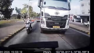 Mother Crushed to Death by Truck While Riding Scooter with Son; Child Survives