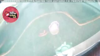 Death On Dashcam: Woman Riding A Moped Crushed By Truck