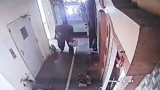 Elderly man d!es after falling 3 floors into open lift shaft