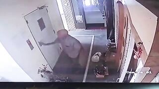 Elderly man d!es after falling 3 floors into open lift shaft