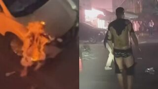 Man Burns Alive Following Explosion Inside A Restaurant In China