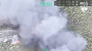 Triple penetration of a Russhit.
