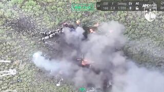 Triple penetration of a Russhit.