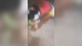 Women Fight In Slums Over A Man And Boobs Pop Out