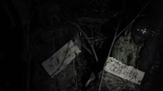 Tortured/murdered Ukrainians are now scarecrows.