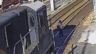 Man Crossing Tracks Gets Killed By The Train