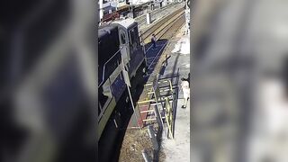 Man Crossing Tracks Gets Killed By The Train