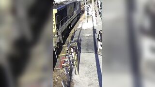 Man Crossing Tracks Gets Killed By The Train