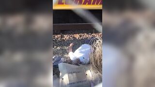 Man Crossing Tracks Gets Killed By The Train