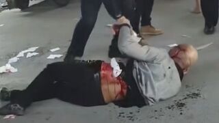 Stabber Arrested Next To His Bleeding Victim