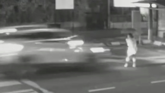 Umbrella Won`t Save You From Hit And Run Driver