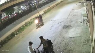 Man Stabbed In Stomach, Critically Injured During Robbery In India {SKIP to 2.00}