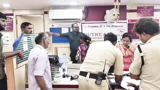 Tragic Heart Attack: Retired Man Collapses and Dies Inside Hyderabad Bank