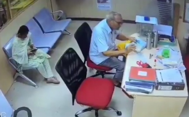 Tragic Heart Attack: Retired Man Collapses and Dies Inside Hyderabad Bank
