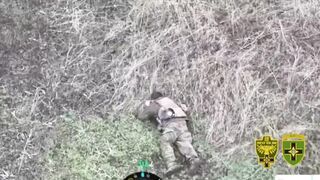 The Russian had his legs blown off