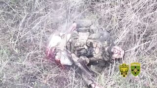 The Russian had his legs blown off