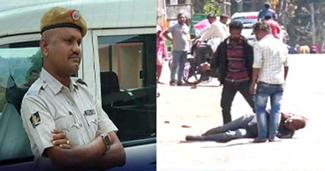 Police Constable Beaten Mercilessly in Public by Intoxicated Men in Phulbani