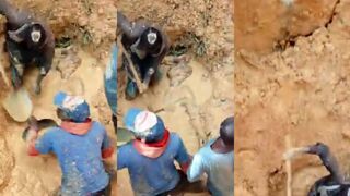Burried in land slide
