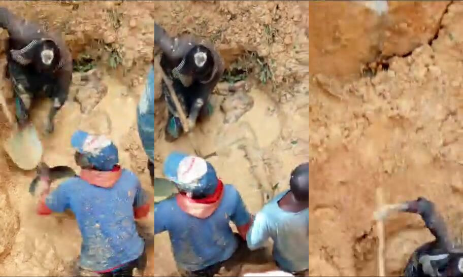 Burried in land slide