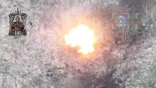 Sleeping Ukrainians vs. drone.