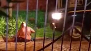 Man Gets Run Over By Security Company Truck In Paraguay