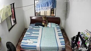 Woman Holding Son Brually Attacked By Husband in Colombia
