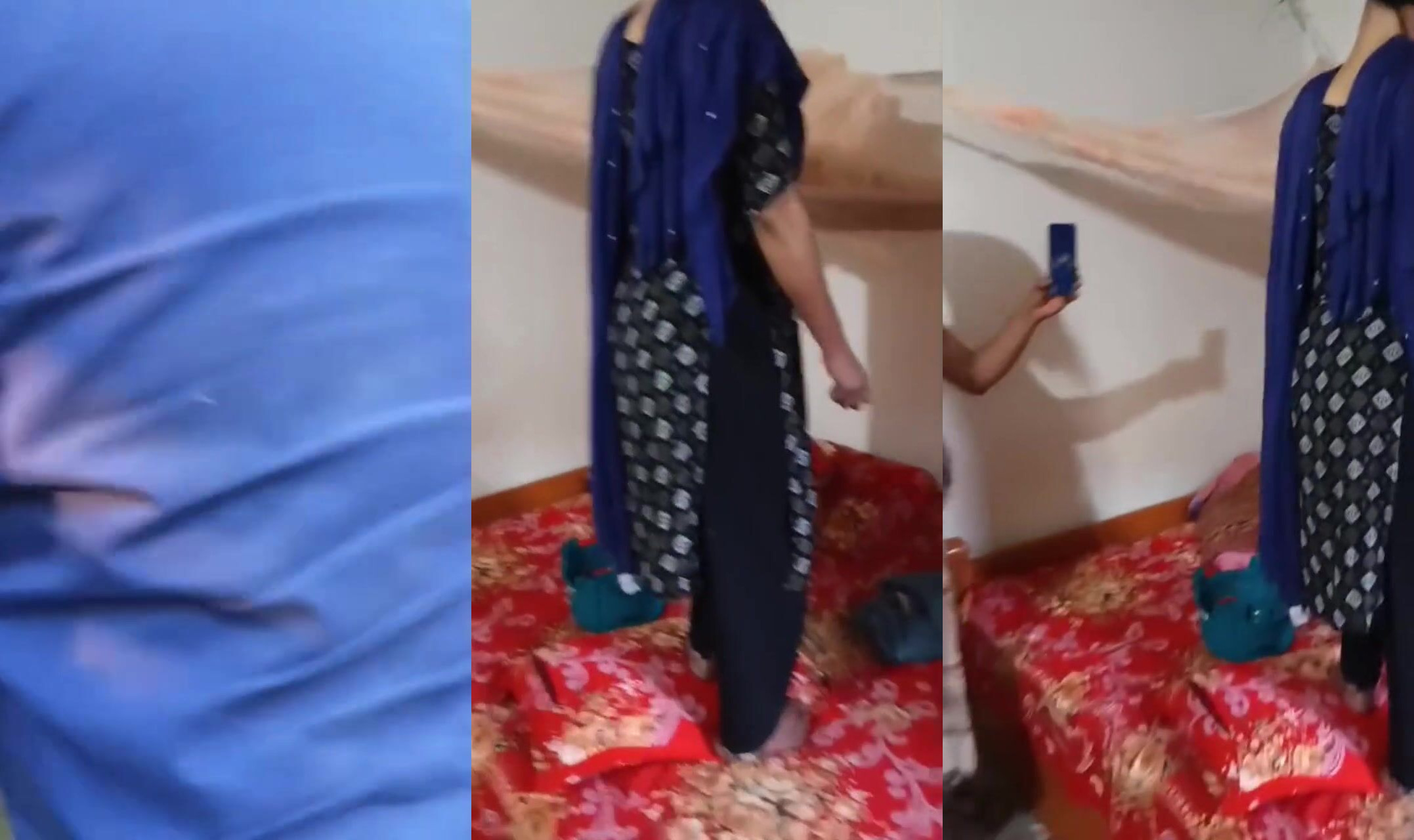Young woman hangs herself