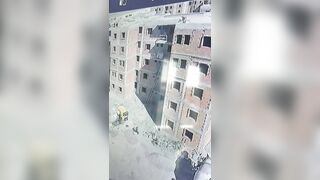 Worker Falls From 5th Floor of Building In Algeria