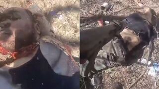 Sicario From The Cartel Shows Off His Rival As A Trophy And Unloads With A Long Gun