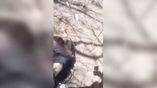 Sicario From The Cartel Shows Off His Rival As A Trophy And Unloads With A Long Gun