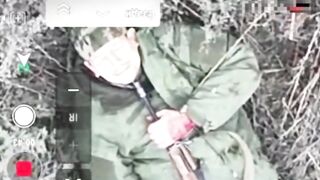 Desperate soldier shoots himself in the head