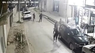 Neighbor Hero Foils Car Theft and Runs Over One of the Thieves