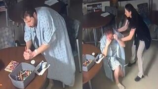 Mentally Ill Man Drives Colored Pencil Through His Eye and Into His Brain