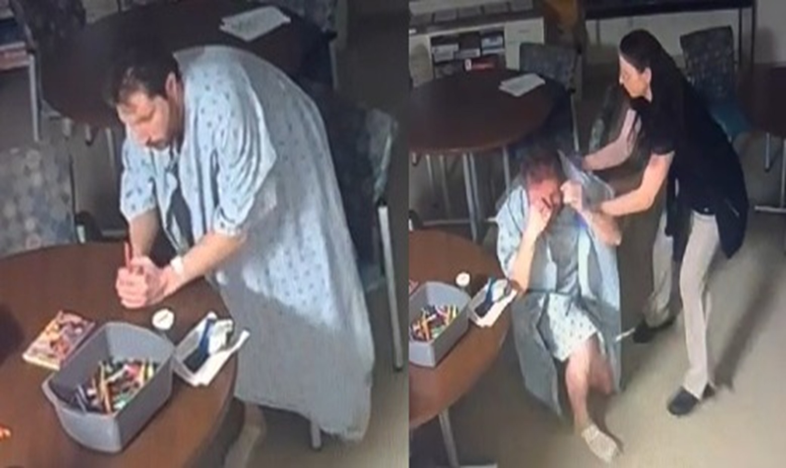 Mentally Ill Man Drives Colored Pencil Through His Eye and Into His Brain